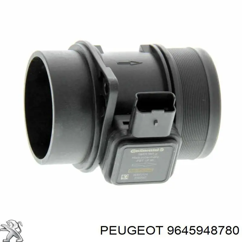 Датчик масової витрати повітря Peugeot/Citroen 9645948780 ціна, від 29.14 USD