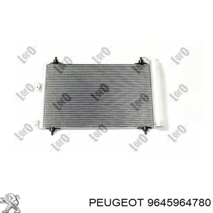 Конденсатор кондиціонера Peugeot/Citroen 9645964780 ціна, від 85.55 USD