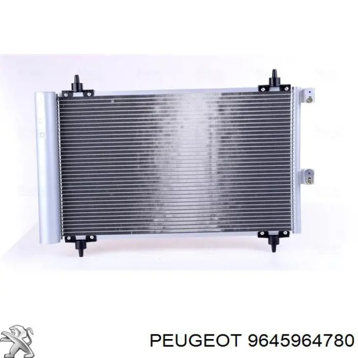 Купити 9645964780 Peugeot/Citroen Радіатор системи охолодження кондиціонера