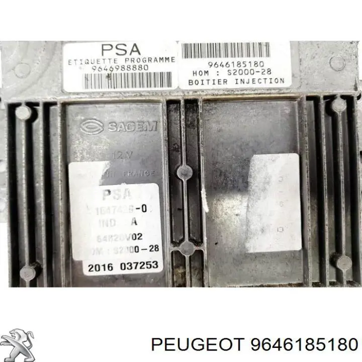  9646185180 Peugeot/Citroen