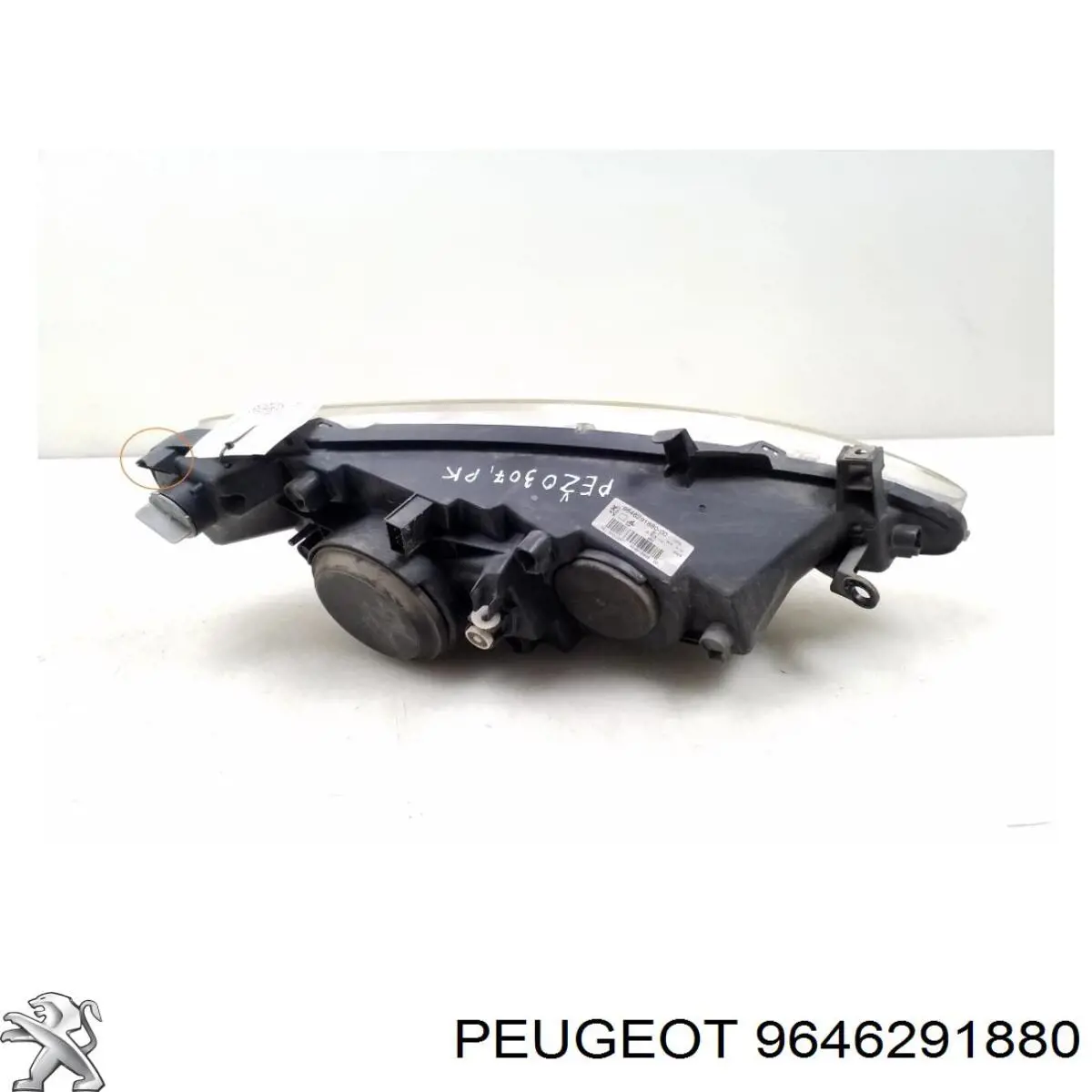 Фара ліва 9646291880 Peugeot/Citroen