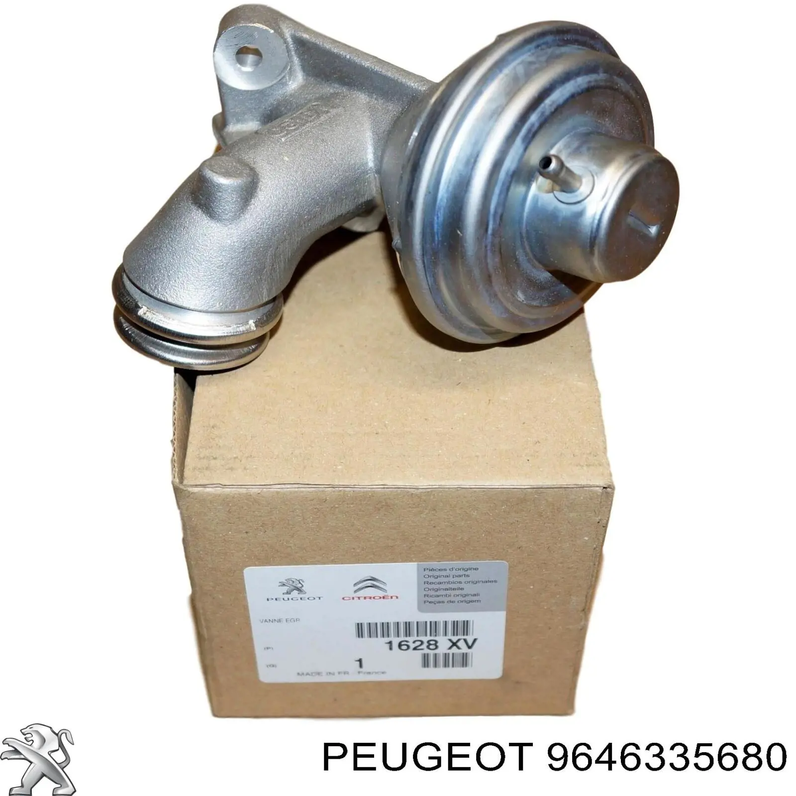 Купити 9646335680 Peugeot/Citroen Прилади управління системи рециркуляції
