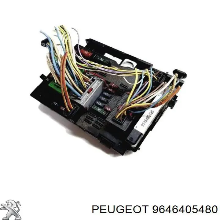 Купити 9646405480 Peugeot/Citroen Блок запобіжників задній, салонний