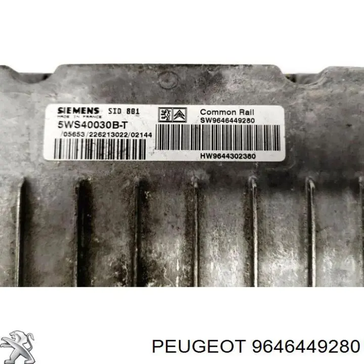  Peugeot/Citroen 9646449280