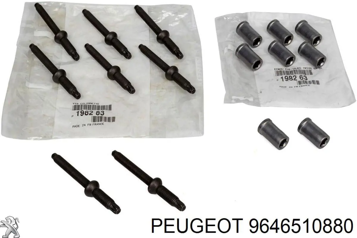 Ремкомплект насос-форсунки Peugeot/Citroen 9646510880