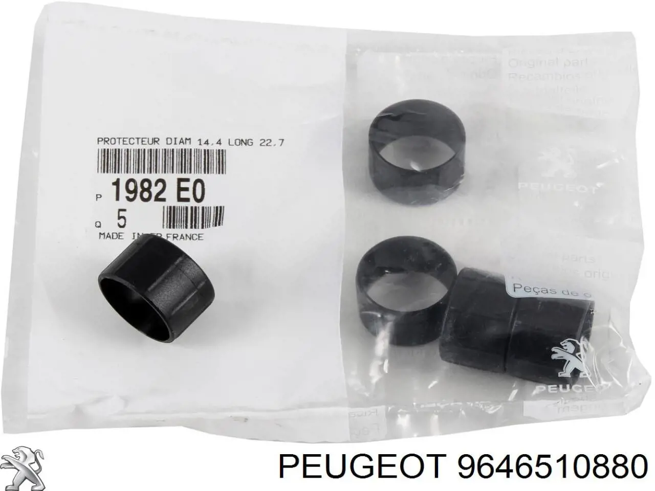 Купити 9646510880 Peugeot/Citroen Ремкомплект форсунок