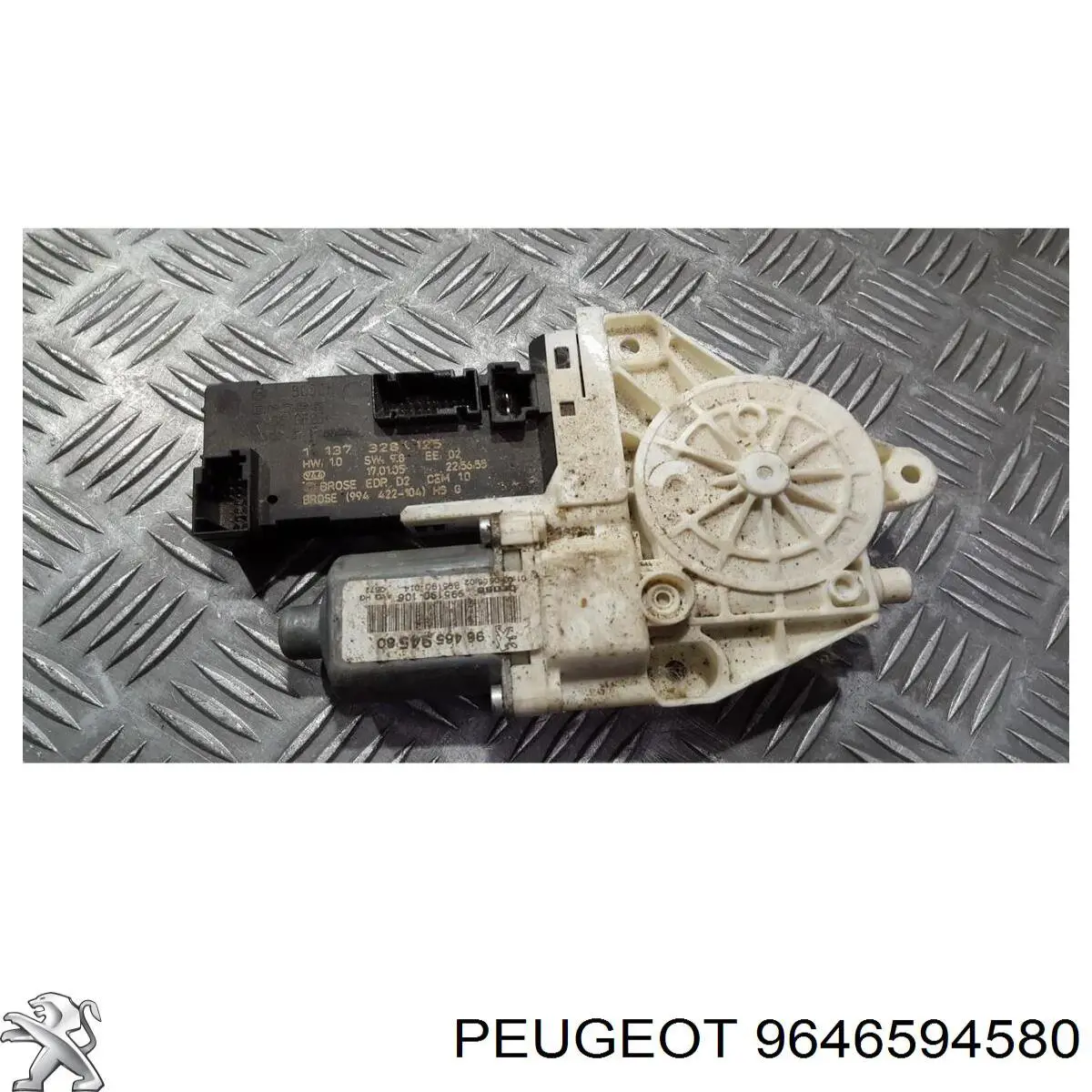 Купити 9646594580 Peugeot/Citroen Двигун склопідіймача двері передньої, лівої