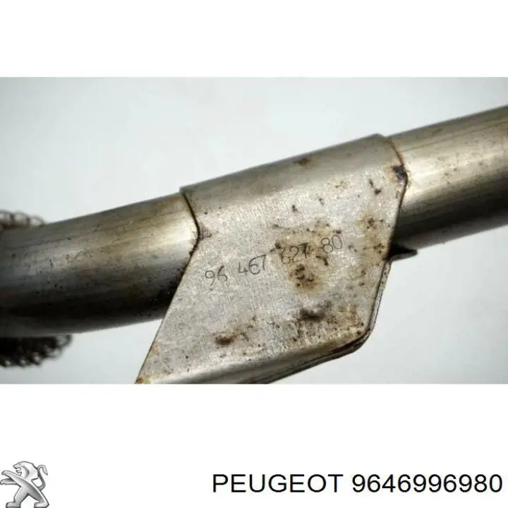 Купити 9646996980 Peugeot/Citroen Патрубок системи рециркуляції ОГ EGR