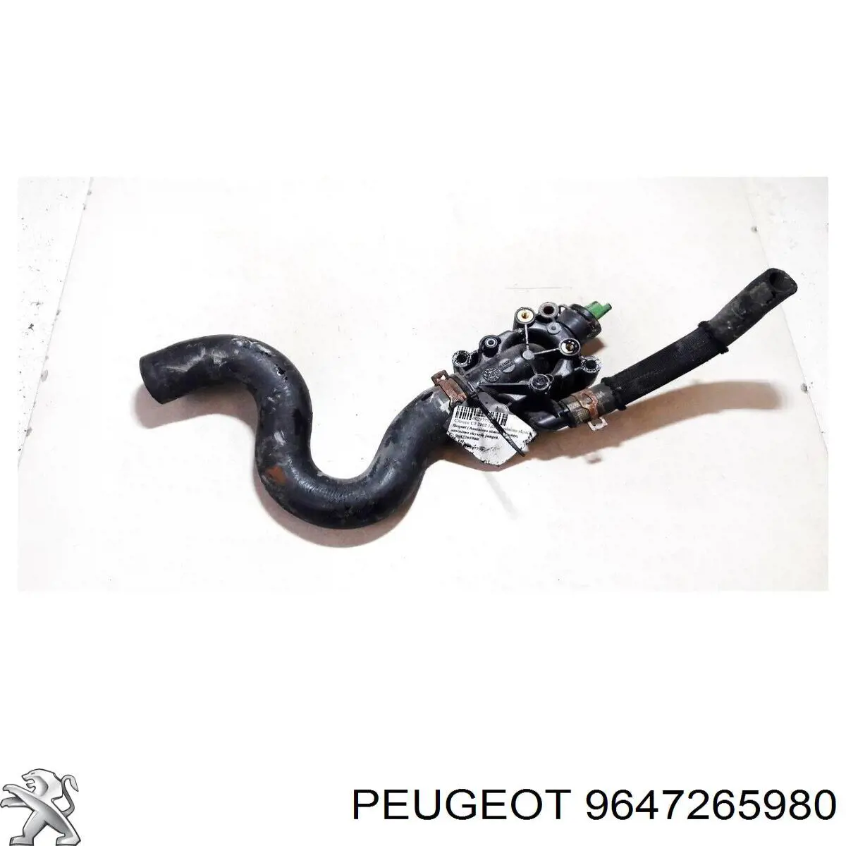 9647265980 Peugeot/Citroen Корпус термостата в зборі