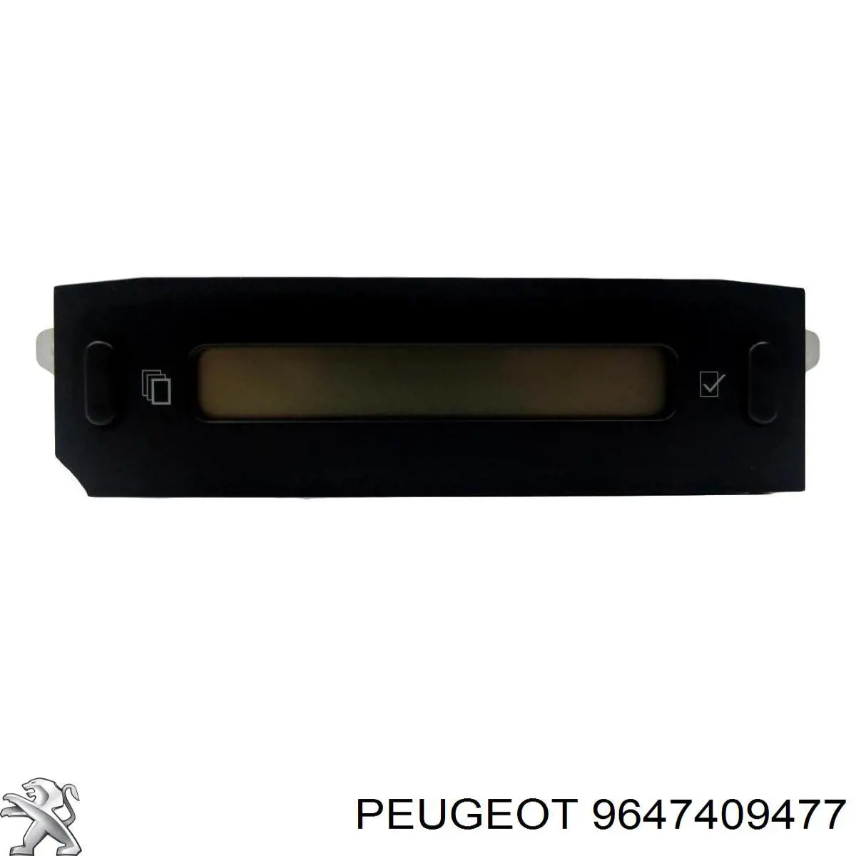 9647409477 Peugeot/Citroen Дисплей багатофункціональний