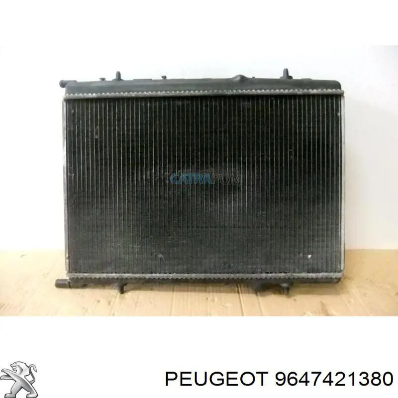 9647421380 Peugeot/Citroen Радіатор охолодження двигуна