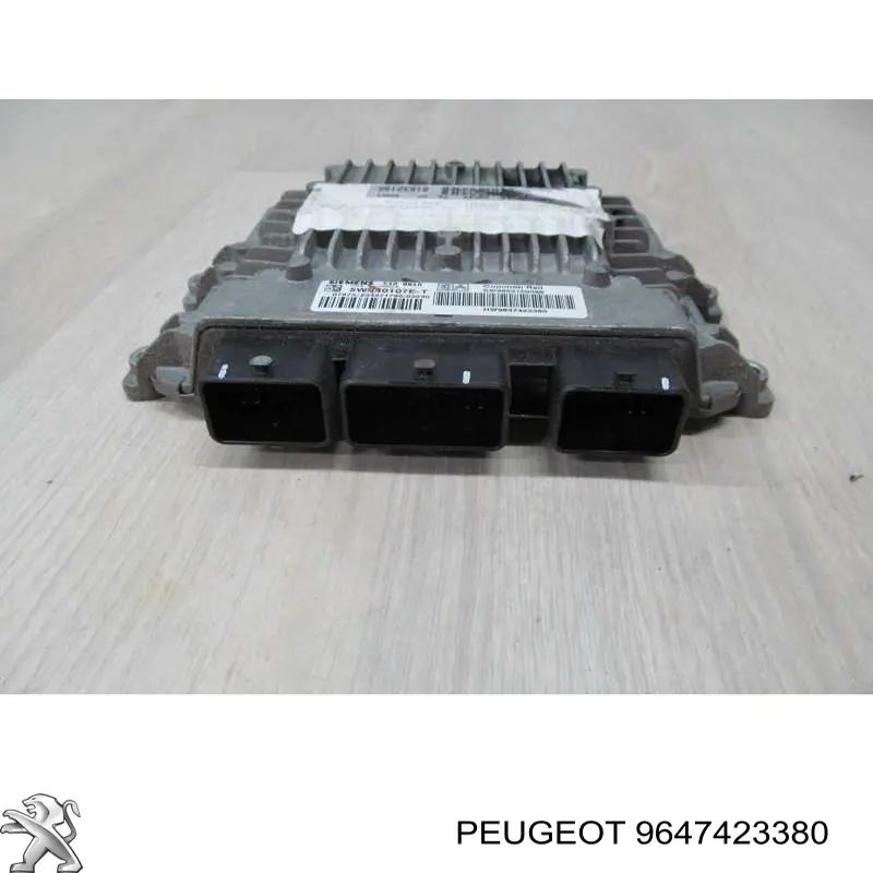  Електронний блок керування двигуном Peugeot 307 