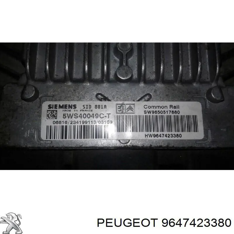 ЕБУ Peugeot 307 хетчбек (3A, 3C) (2000 - 2012) ціна, від 43.32 USD