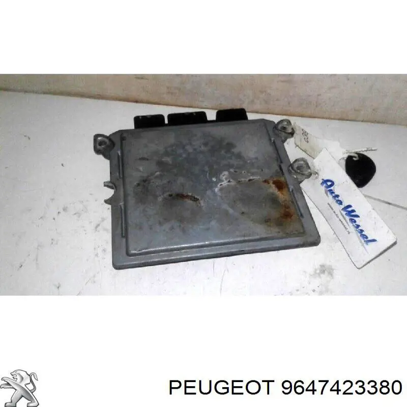 Блок електронного управління на Peugeot 307  3A, 3C