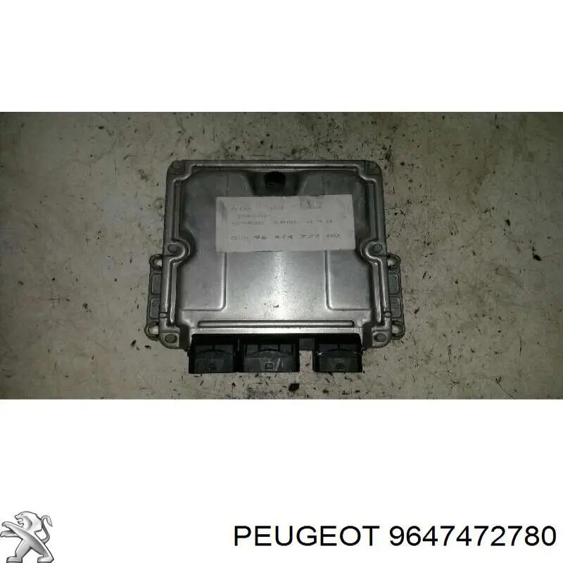 Електронний блок керування двигуном 9647472780 Peugeot/Citroen