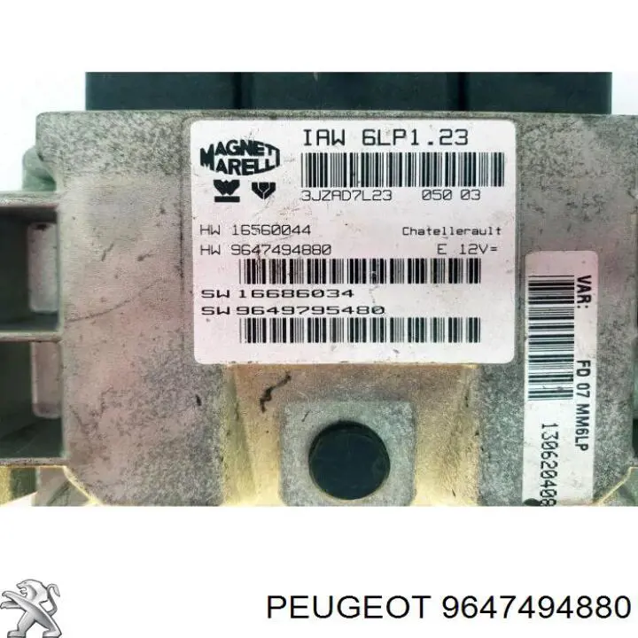 Купити 9647494880 Peugeot/Citroen 