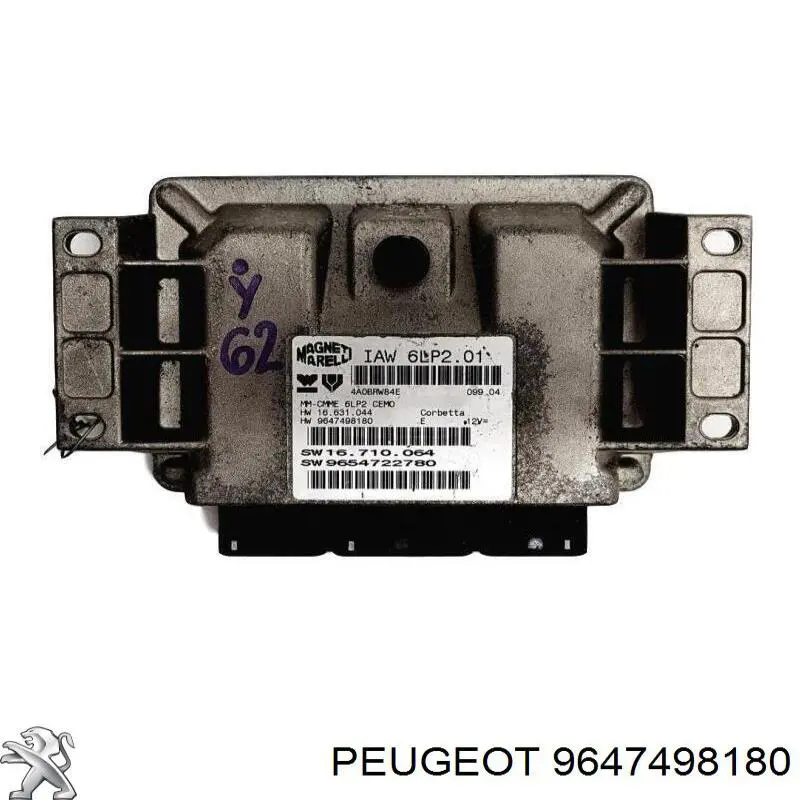  Peugeot/Citroen 9647498180 ціна, від 47.83 USD