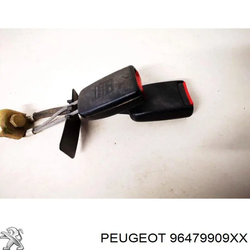 Купити 96479909XX Peugeot/Citroen Пасок безпеки передній правий