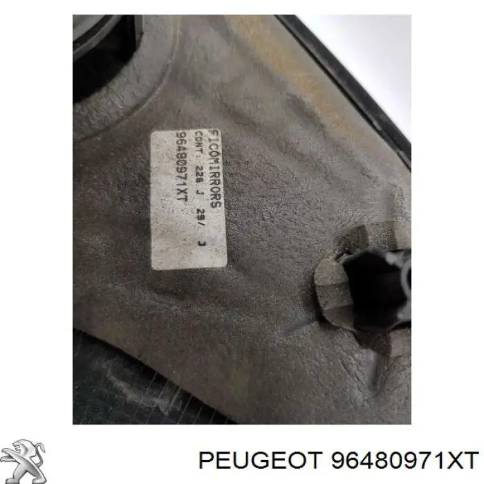 Дзеркало праве 4995000 Peugeot/Citroen