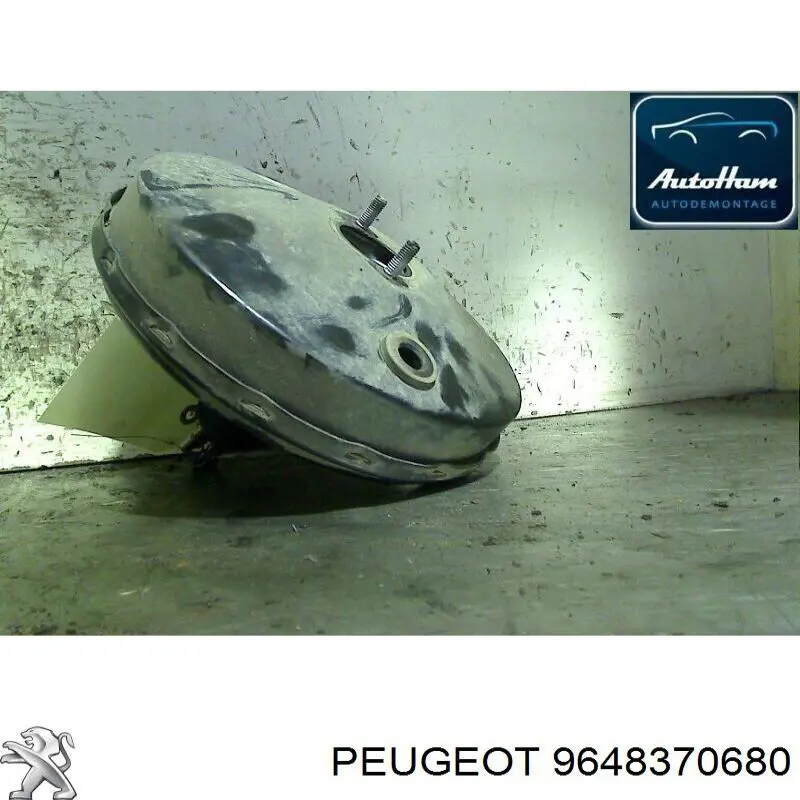 9648370680 Peugeot/Citroen підсилювач гальм вакуумний