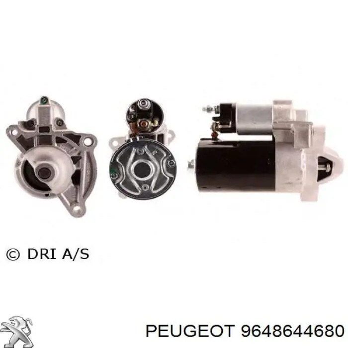 Купити 9648644680 Peugeot/Citroen Стартер