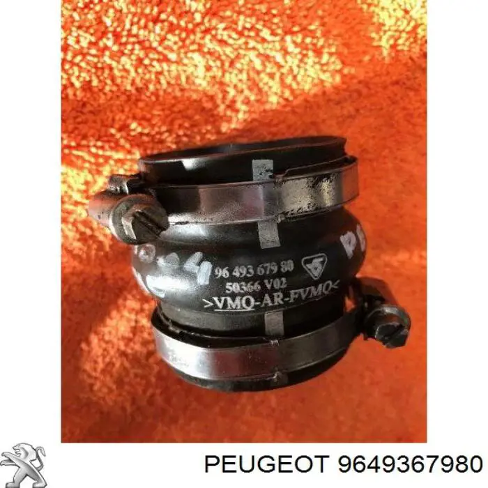 9649367980 Peugeot/Citroen Патрубок повітряного фільтра