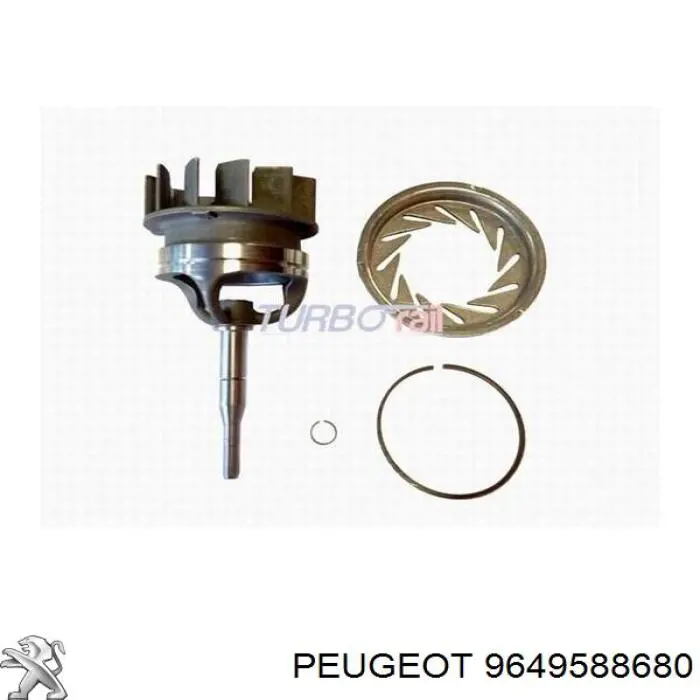 Турбіна Peugeot/Citroen 9649588680 ціна, від 273.20 USD