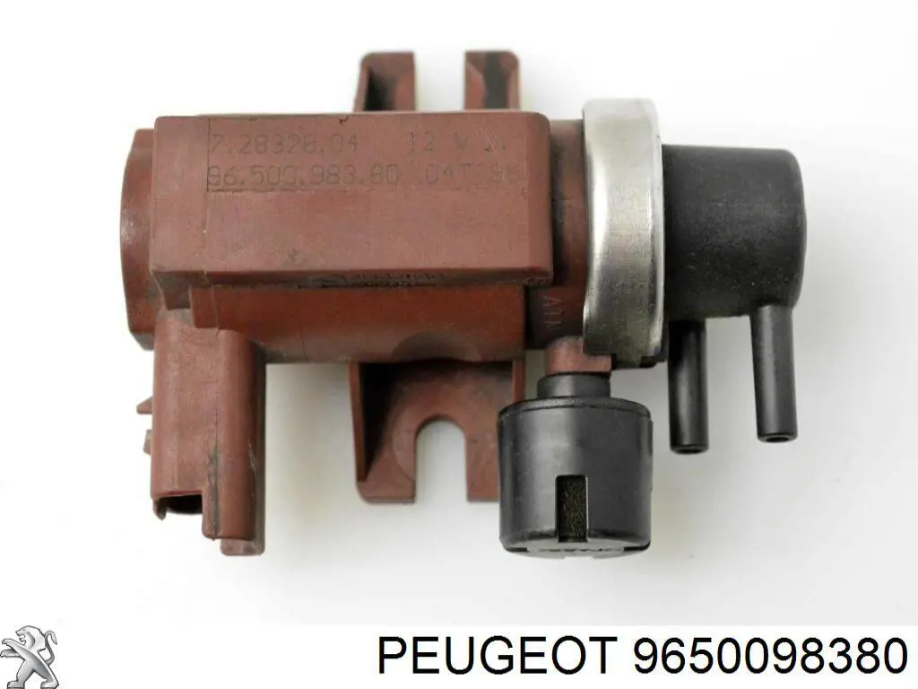 9650098380 Peugeot/Citroen клапан соленоїд регулювання заслонки egr
