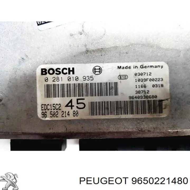  9650221480 Peugeot/Citroen
