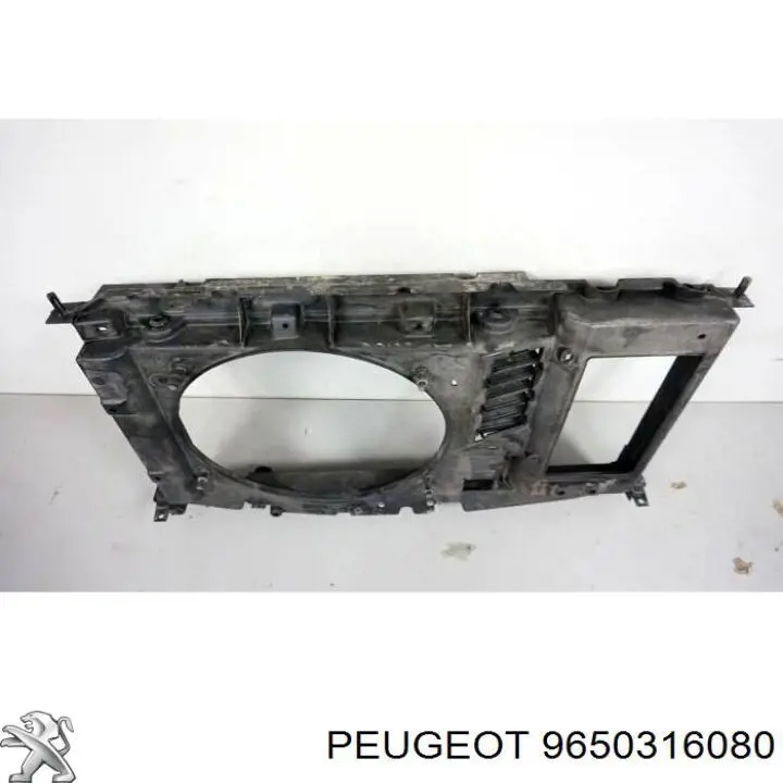 Дифузор (кожух) радіатора охолодження Peugeot/Citroen 9650316080 ціна, від 36.12 USD