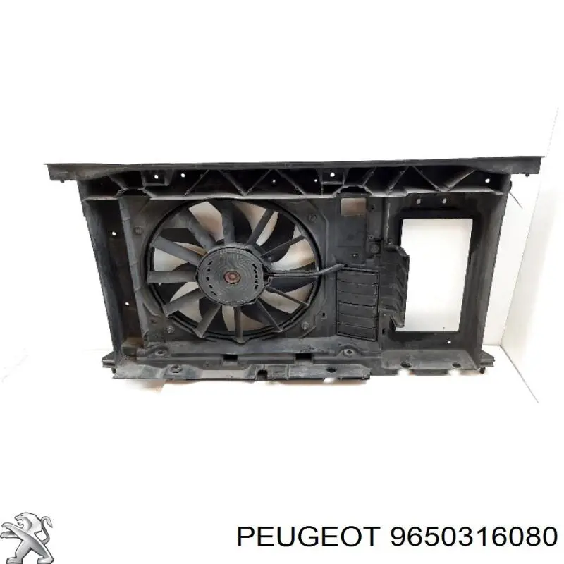 Дифузор (кожух) радіатора охолодження Peugeot/Citroen 9650316080 ціна, від 47.67 USD