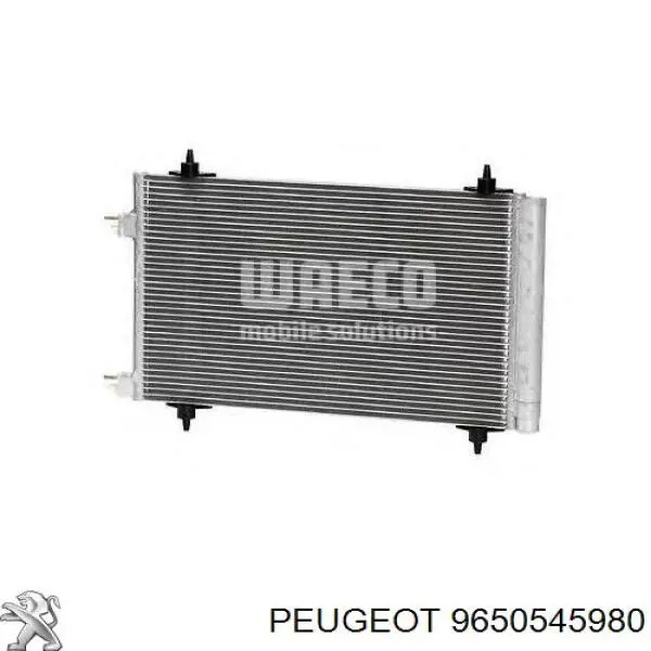Купити 9650545980 Peugeot/Citroen Радіатор системи охолодження кондиціонера