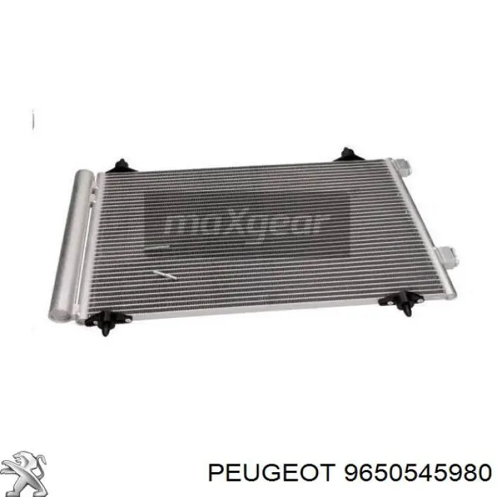 9650545980 Peugeot/Citroen радіатор кондиціонера