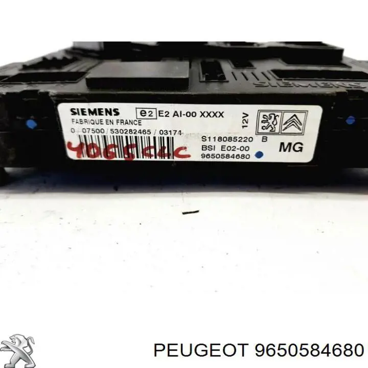  Peugeot/Citroen 9650584680 ціна, від 38.01 USD