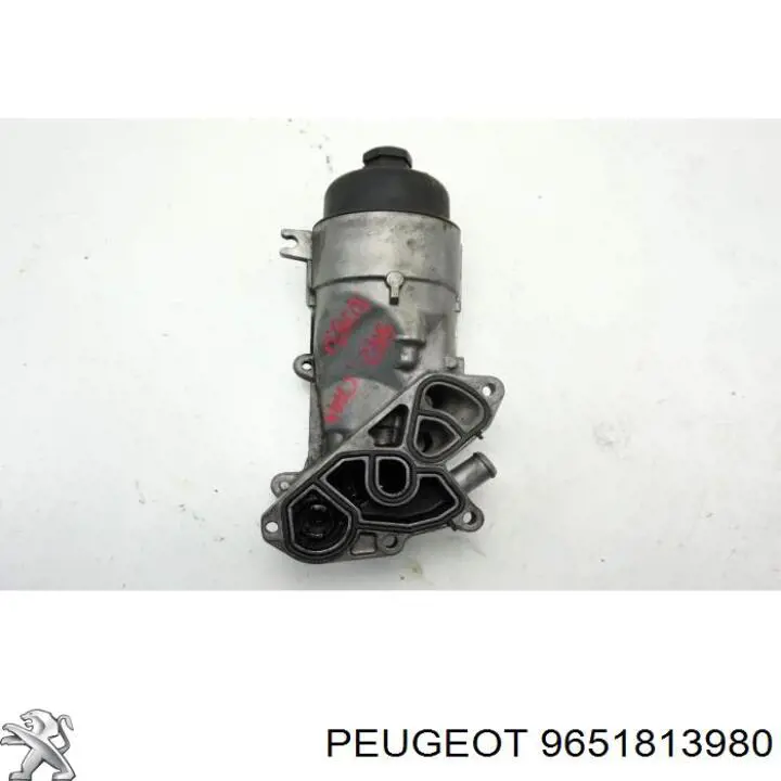 Купити 9651813980 Peugeot/Citroen Корпус масляного фільтра