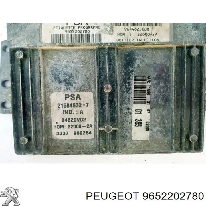 Купити 9652202780 Peugeot/Citroen 