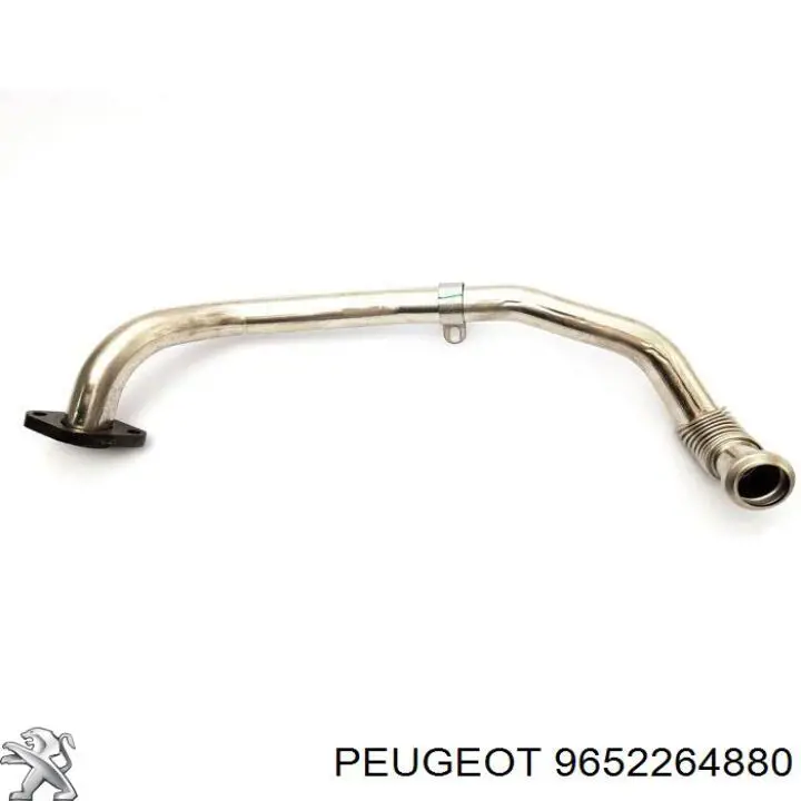 Купити 9652264880 Peugeot/Citroen Патрубок системи рециркуляції ОГ EGR