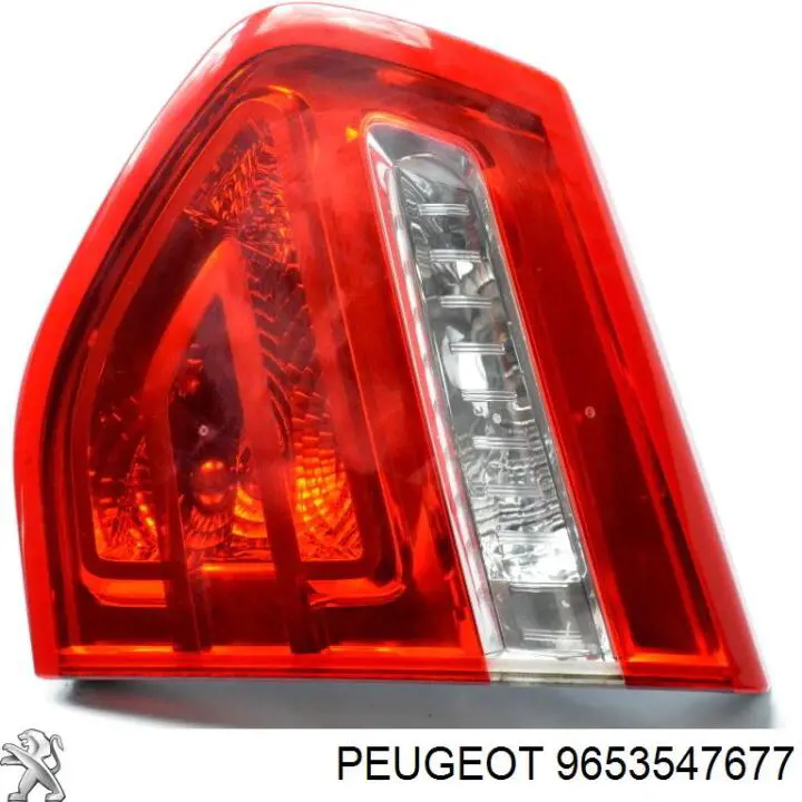 Стоп задній Peugeot/Citroen 9653547677 ціна, від 43.23 USD