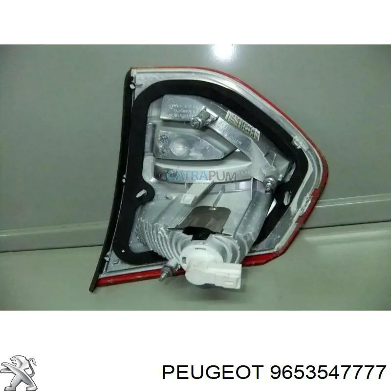 Купити 9653547777 Peugeot/Citroen Ліхтар задній лівий, внутрішній