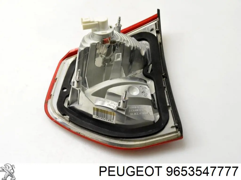 9653547777 Peugeot/Citroen ліхтар задній лівий, внутрішній