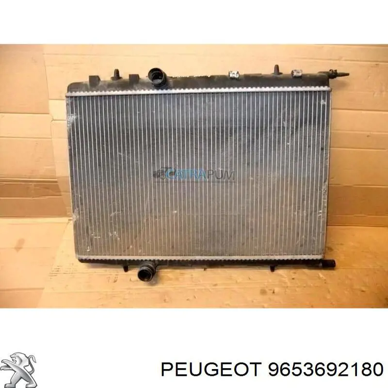 9653692180 Peugeot/Citroen Радіатор охолодження двигуна