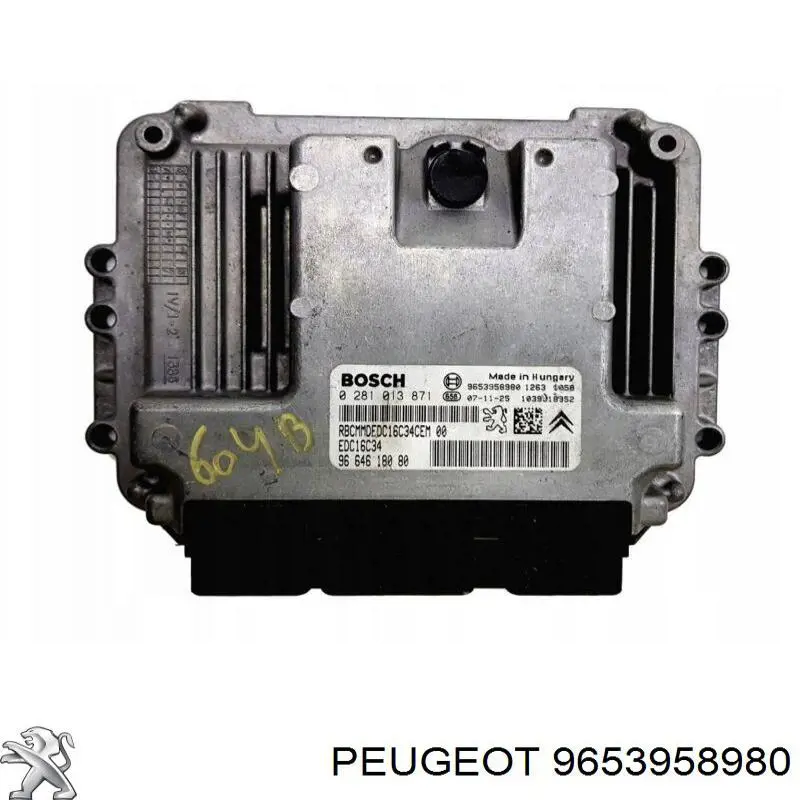 Купити 9653958980 Peugeot/Citroen Модуль управління двигуном