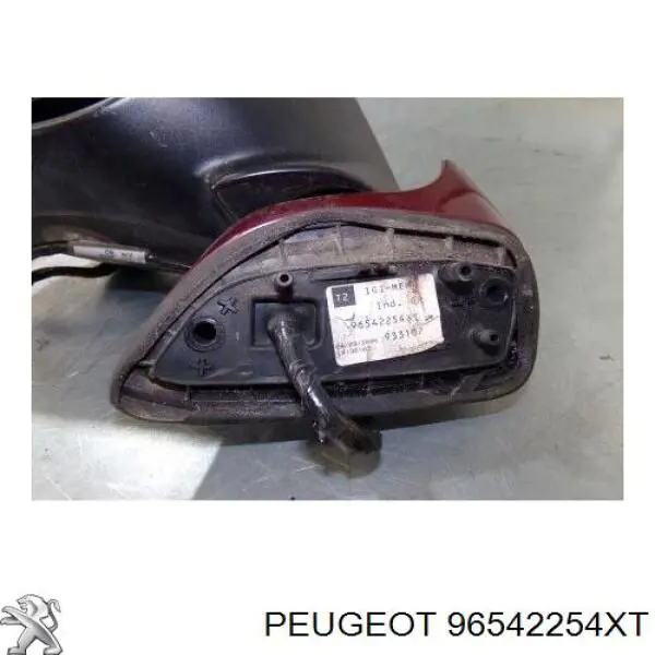 96542254XT Peugeot/Citroen Дзеркало заднього виду, ліве