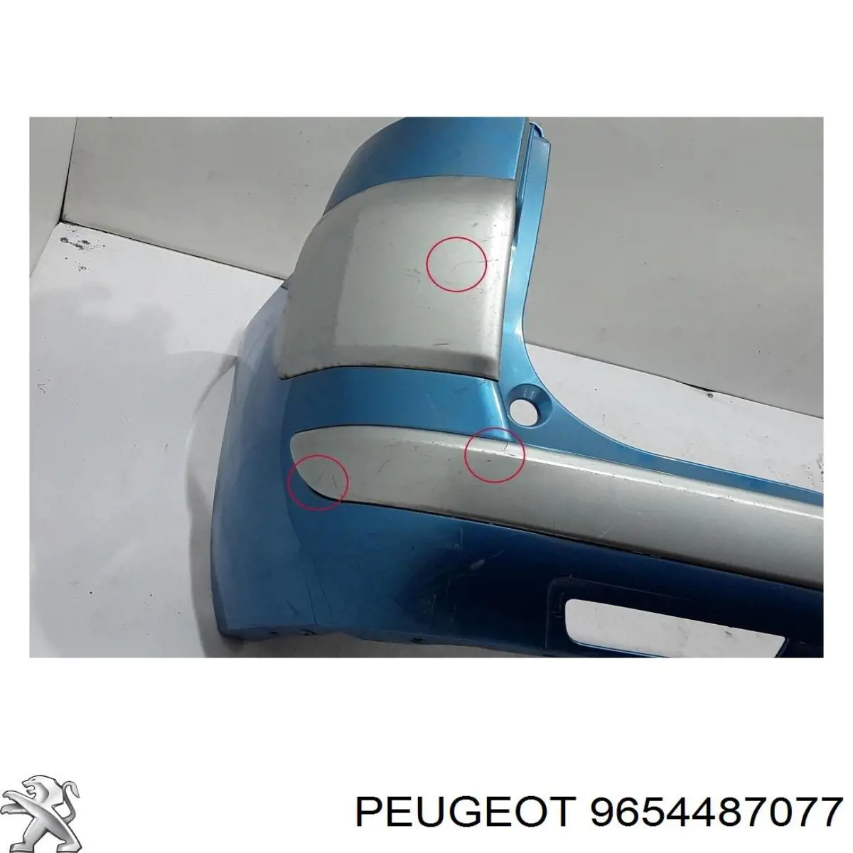 Купити 9654487077 Peugeot/Citroen Задній бампер