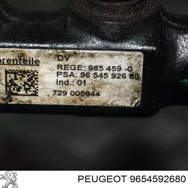 9654592680 Peugeot/Citroen датчик тиску палива
