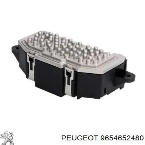 9654652480 Peugeot/Citroen Електричний обігрівач повітря