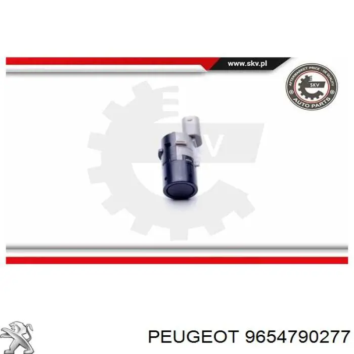 9654790277 Peugeot/Citroen Блок управління парктроніком
