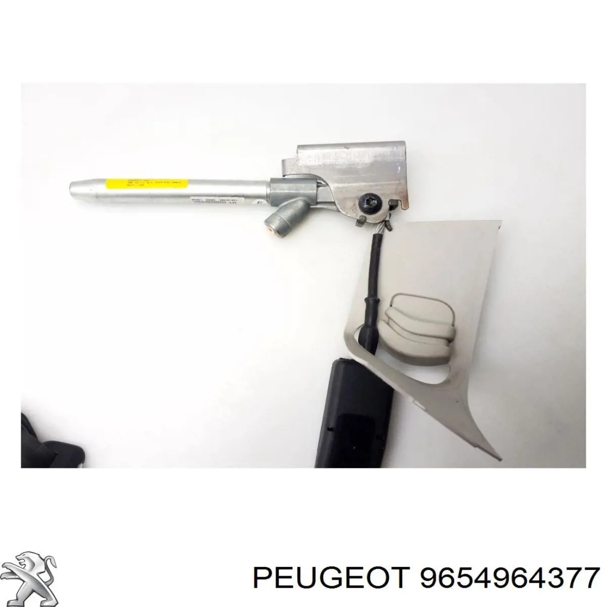Пасок безпеки передній правий 9654964377 Peugeot/Citroen