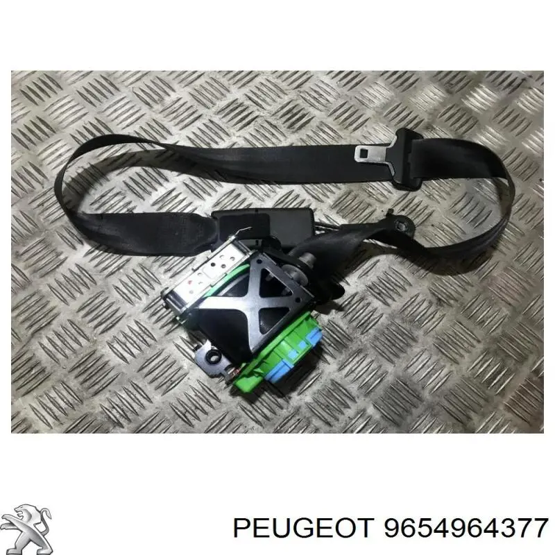 Купити 9654964377 Peugeot/Citroen Пасок безпеки передній правий