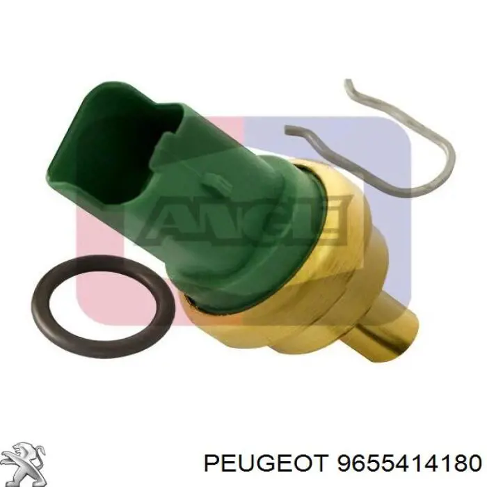 9655414180 Peugeot/Citroen датчик температури охолоджуючої рідини
